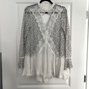 Free People Lace Tunic